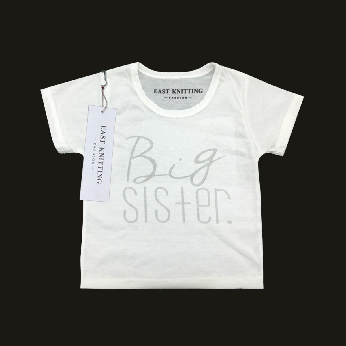 Sisters And Brothers English Printed Kids Short Sleeve 🇨🇳