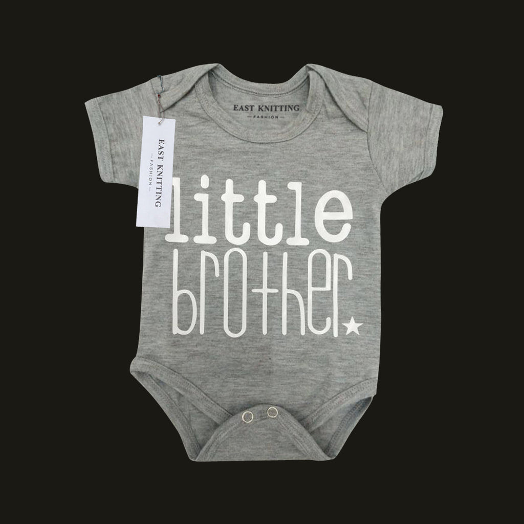 Sisters And Brothers English Printed Kids Short Sleeve 🇨🇳