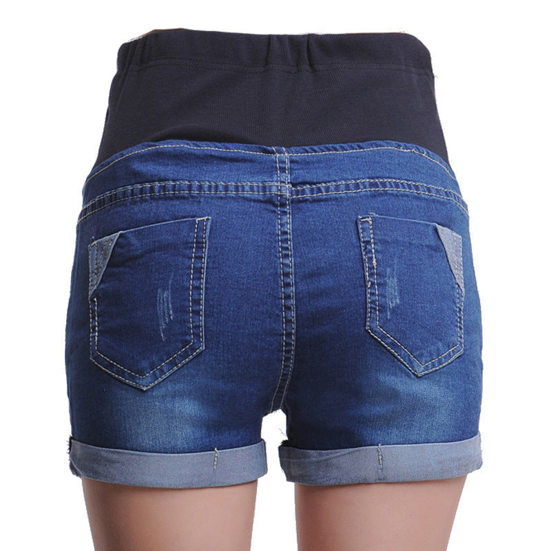 Maternity Denim Shorts 🇨🇳