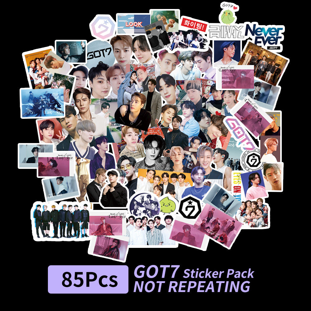 Stray Kids Twice Got7 Seventeen Txt Stickers Star Stickers 🇨🇳