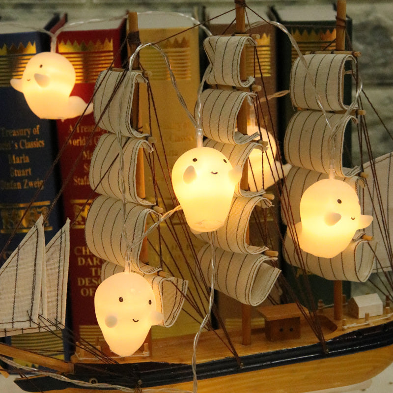 Pumpkin Ghost Lighting LED Small Lantern 🇨🇳
