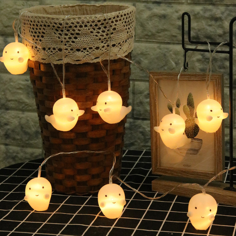 Pumpkin Ghost Lighting LED Small Lantern 🇨🇳