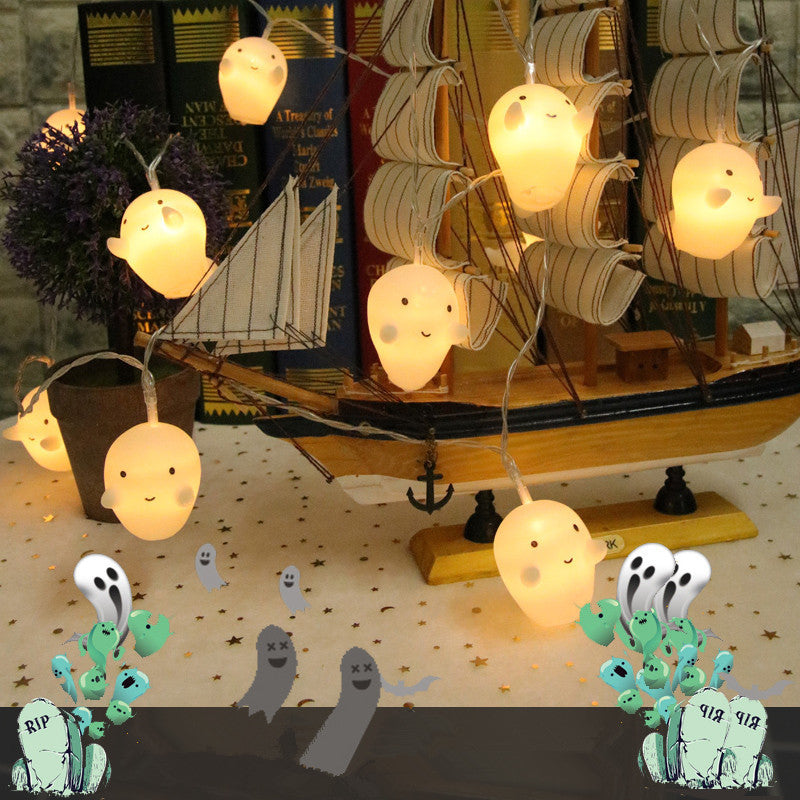 Pumpkin Ghost Lighting LED Small Lantern 🇨🇳