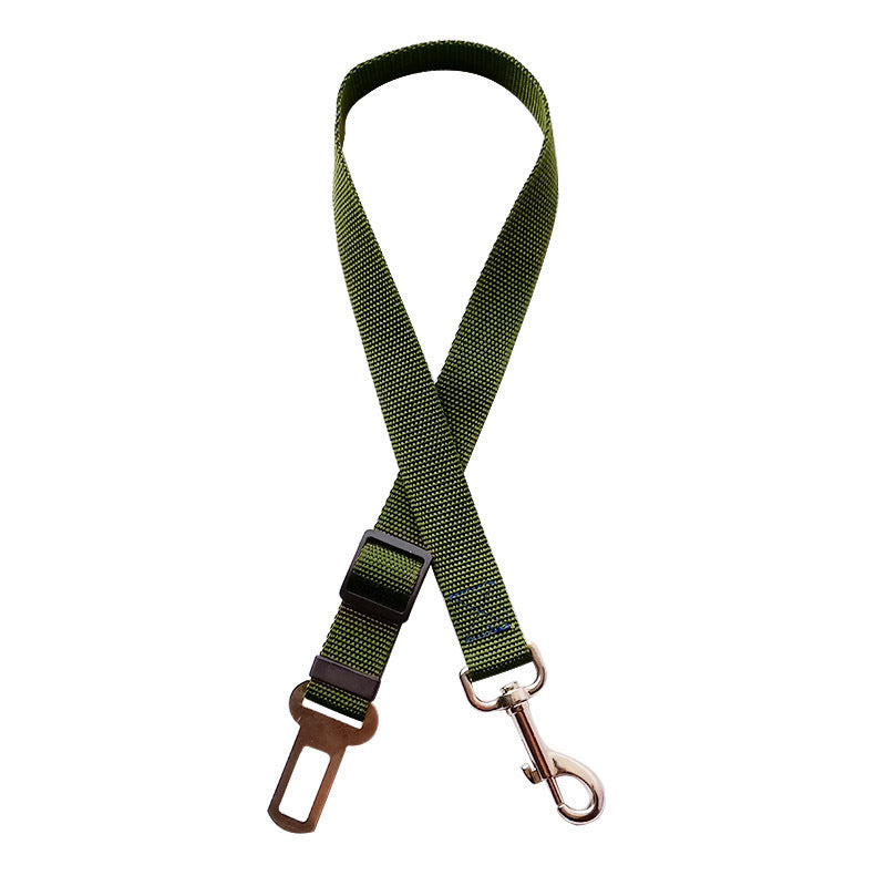 Adjustable Pet Cat Dog Car Seat Belt Pet Seat Vehicle Dog Harness Lead Clip Safety Lever Traction Dog Collars Dogs Accessoires Pets Products 🇨🇳