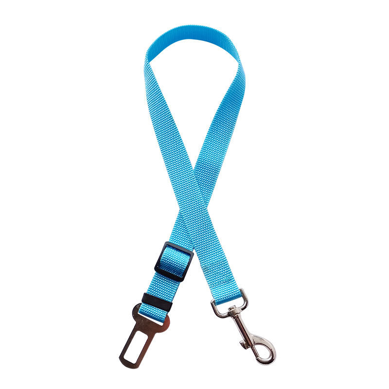Adjustable Pet Cat Dog Car Seat Belt Pet Seat Vehicle Dog Harness Lead Clip Safety Lever Traction Dog Collars Dogs Accessoires Pets Products 🇨🇳