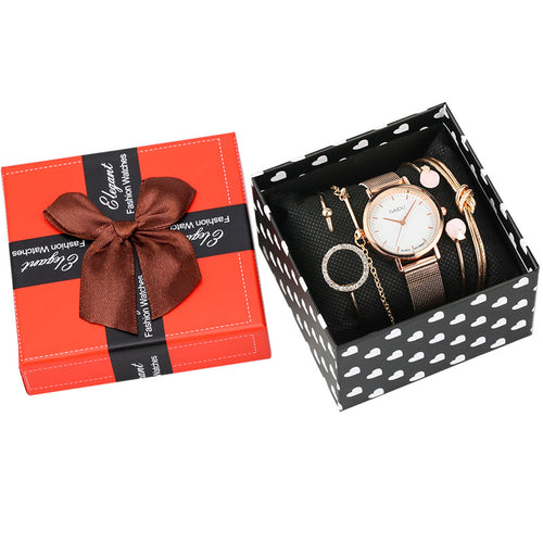 A Variety Of Ladies Quartz Watches Fashion Simple Bracelet Set 🇨🇳