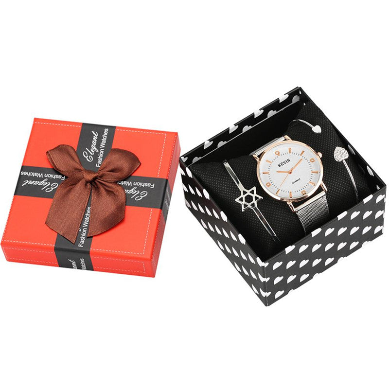 A Variety Of Ladies Quartz Watches Fashion Simple Bracelet Set 🇨🇳