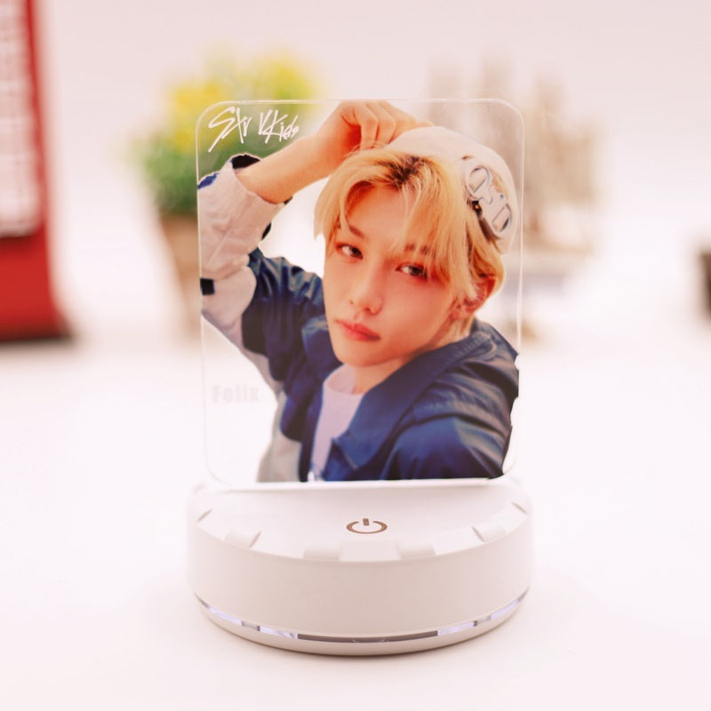 Stray kids Surrounding Fang Can Han Zhicheng Xu Zhangbin Gift Colorful LED Lights Night Light 🇨🇳