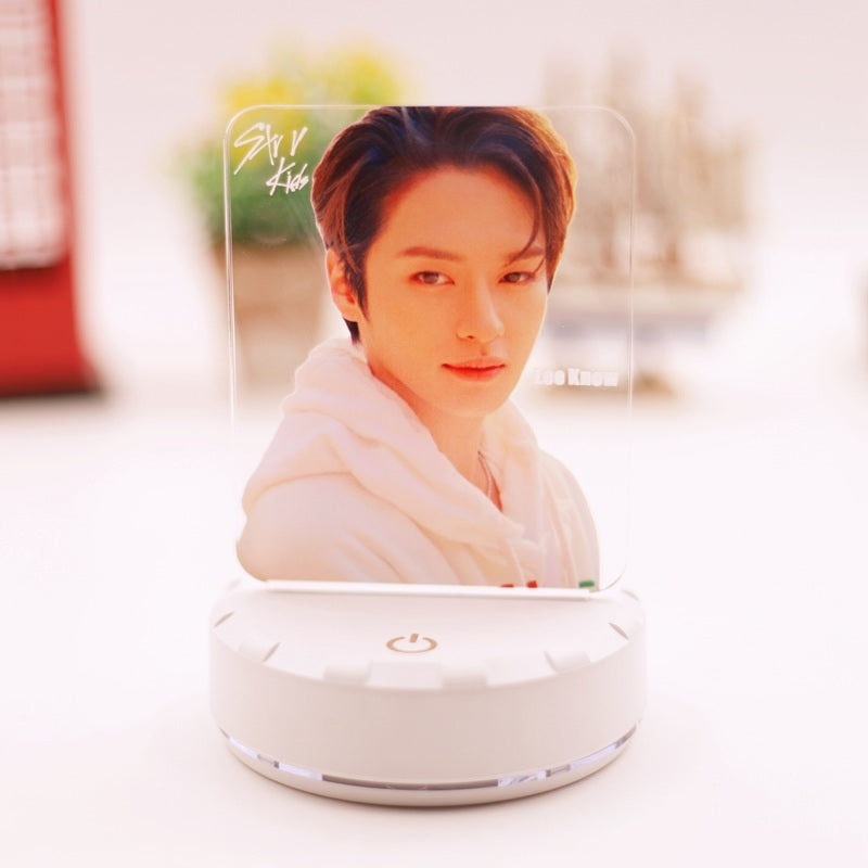 Stray kids Surrounding Fang Can Han Zhicheng Xu Zhangbin Gift Colorful LED Lights Night Light 🇨🇳