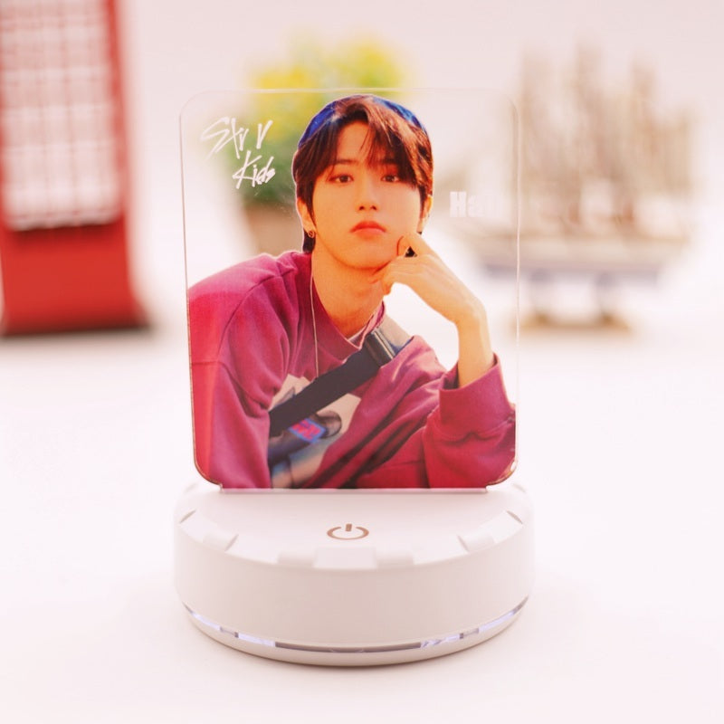Stray kids Surrounding Fang Can Han Zhicheng Xu Zhangbin Gift Colorful LED Lights Night Light 🇨🇳