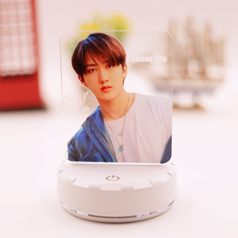 Stray kids Surrounding Fang Can Han Zhicheng Xu Zhangbin Gift Colorful LED Lights Night Light 🇨🇳