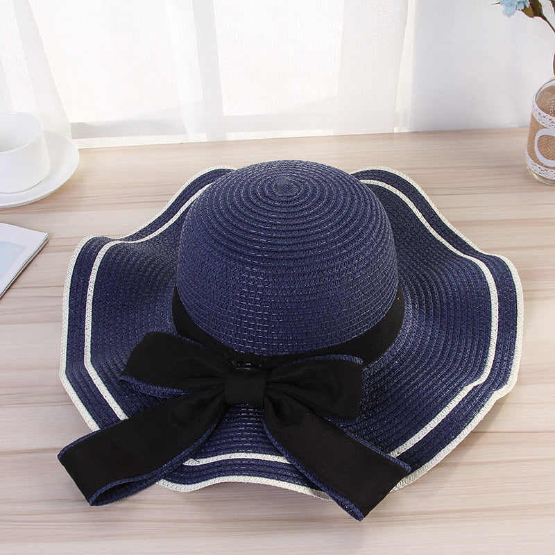Summer Sun Hat Women Straw Hats Sunshade Panama  Fashion 🇨🇳