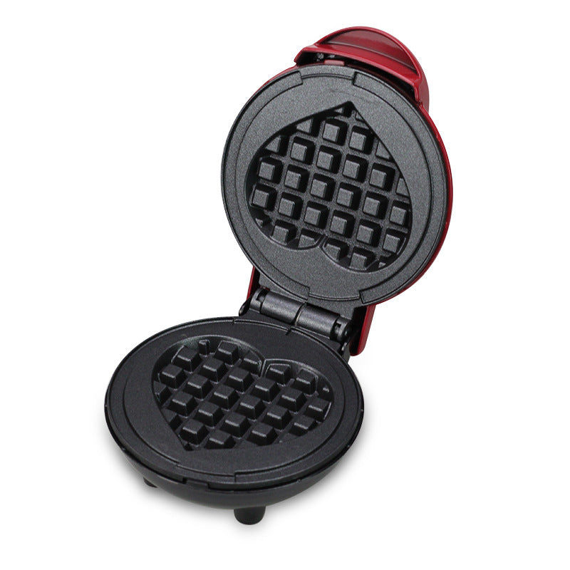Mini Waffle Maker Waffle Home Children'S Breakfast Machine Portable Electric Baking Pan Light Food Machine 🇨🇳