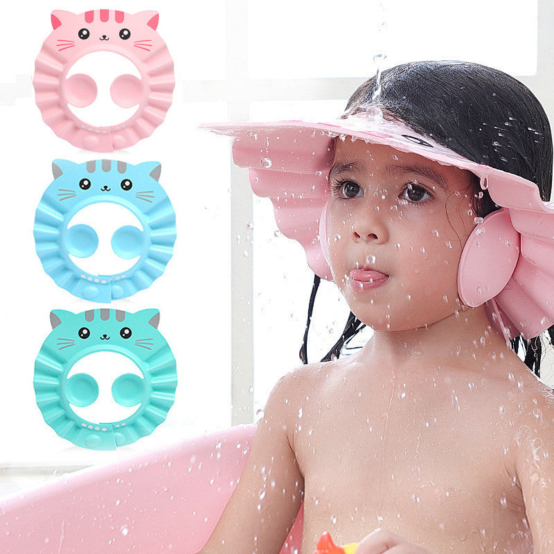 Children's Waterproof Ear Protection shower cap 🇨🇳