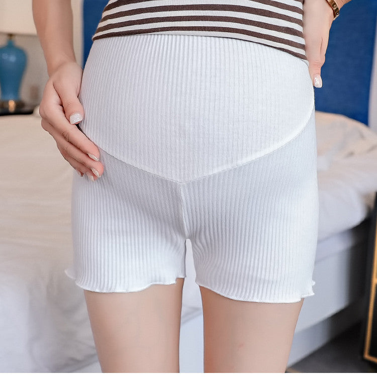 Maternity Wear,Leggings, Low-Waist Shorts, All-Match Safety Pants, Pregnant Women'S Belly Lift Pants 🇨🇳