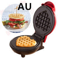 Mini Waffle Maker Waffle Home Children'S Breakfast Machine Portable Electric Baking Pan Light Food Machine 🇨🇳