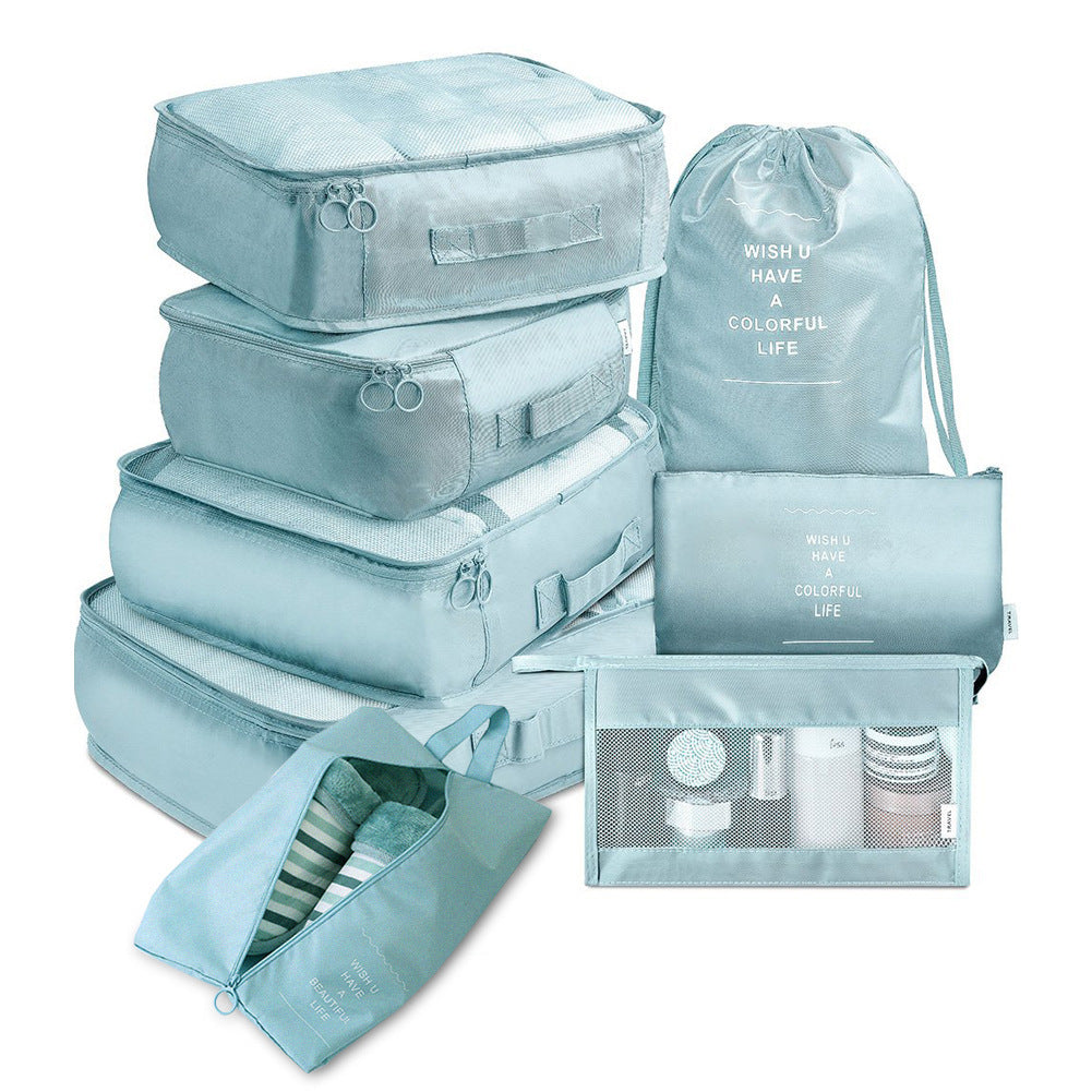 8-piece Set Luggage Divider Bag Travel Storage Clothes Underwear Shoes Organizer Packing Cube Bag 🇨🇳