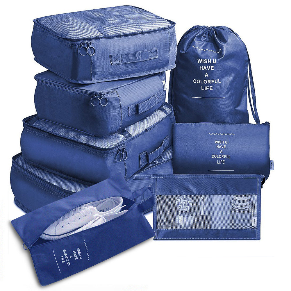 8-piece Set Luggage Divider Bag Travel Storage Clothes Underwear Shoes Organizer Packing Cube Bag 🇨🇳