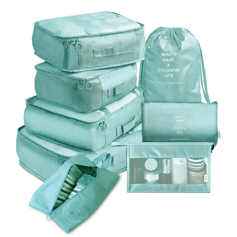 8-piece Set Luggage Divider Bag Travel Storage Clothes Underwear Shoes Organizer Packing Cube Bag 🇨🇳