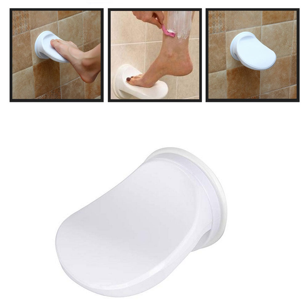 Bathroom Shower Foot Rest Shaving Leg Step Aid Grip Holder Pedal Step Suction Cup Non Slip Foot Pedal Wash Feet 🇨🇳
