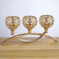 Crystal Candle Holder Amazon Geometric Wrought Iron Candle Holder Ornaments 🇨🇳