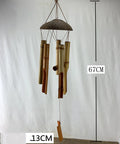 Bamboo Wind Chimes Ornaments Coconut Shell Covered Bamboo Wind Chimes 🇨🇳