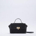 Hand-Held Straw Woven Bag, Paper Rope Woven Bag, Messenger Bag 🇨🇳