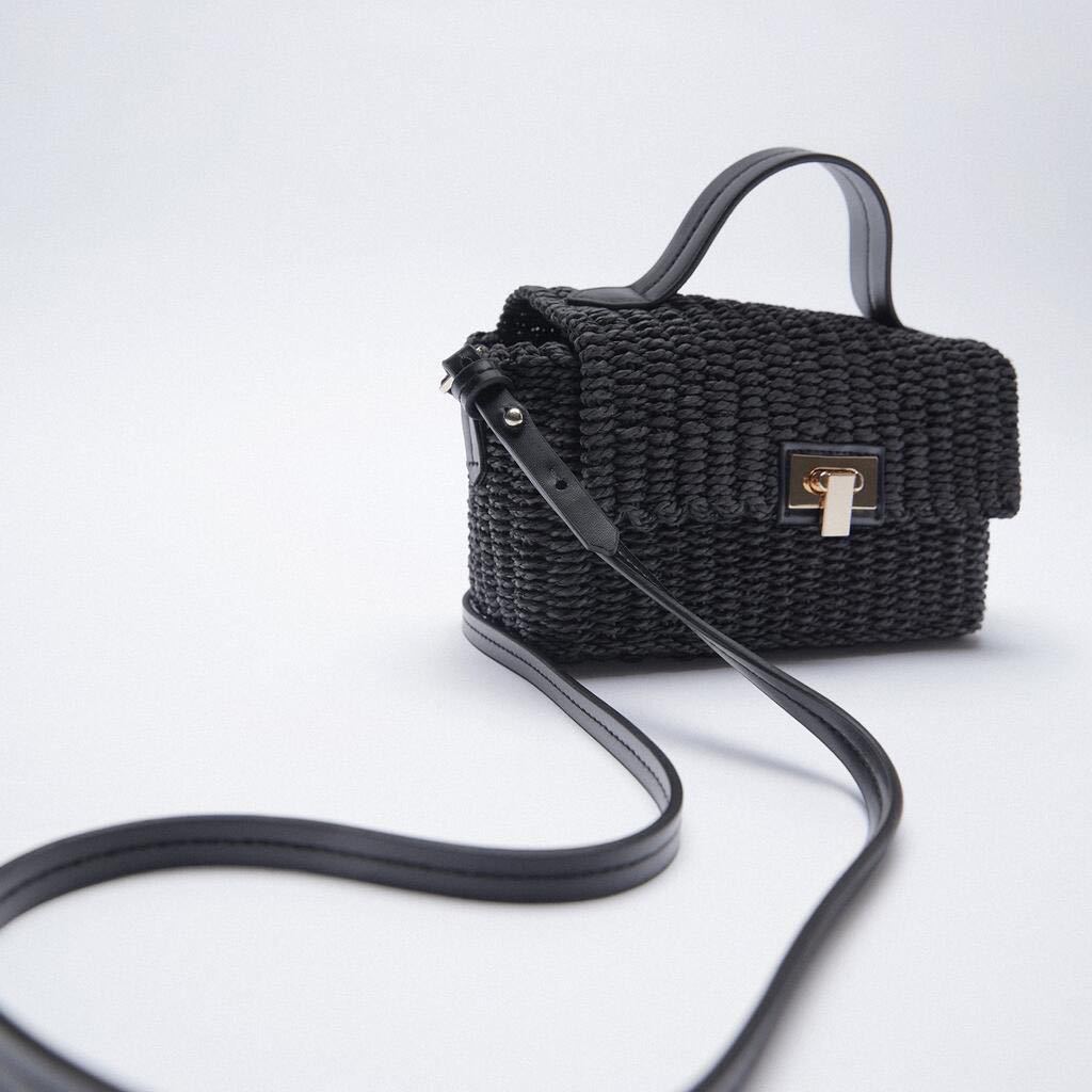 Hand-Held Straw Woven Bag, Paper Rope Woven Bag, Messenger Bag 🇨🇳