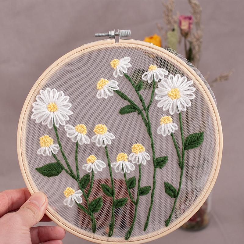 Embroidery Diy Material Package Beginner Material Package Cross 🇨🇳