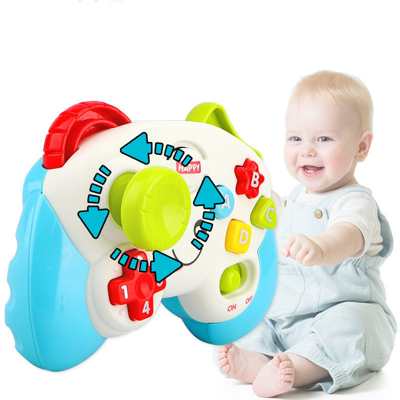 Funny Vocal Toys Baby Game Controller Teaching Multi-Function Electric Game Handle Children's Educational Gifts Music Toys Learn 🇨🇳