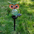 Solar Owl Lawn Lamp Outdoor Waterproof LED Garden Pathway Lighting 🇨🇳
