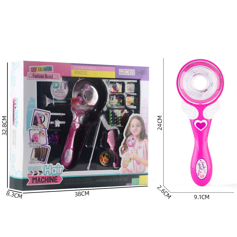 Girls Electric Automatic Hair Braiding styling Tool Kids Toy 🇨🇳