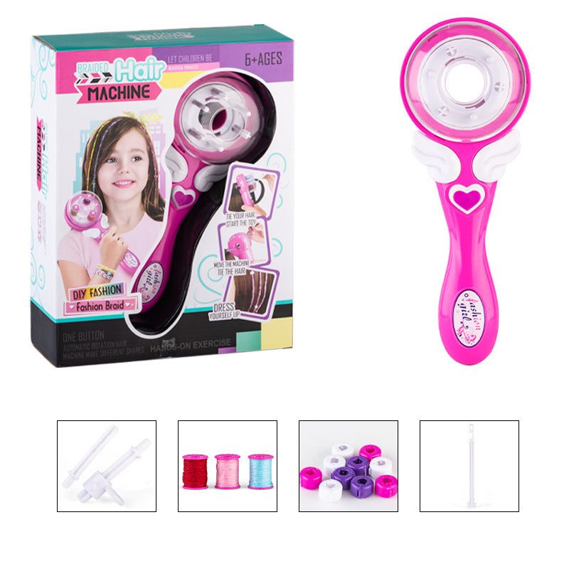 Girls Electric Automatic Hair Braiding styling Tool Kids Toy 🇨🇳