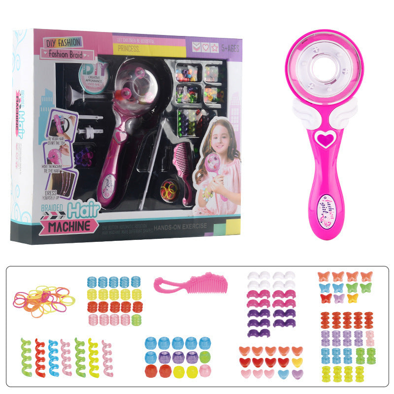Girls Electric Automatic Hair Braiding styling Tool Kids Toy 🇨🇳