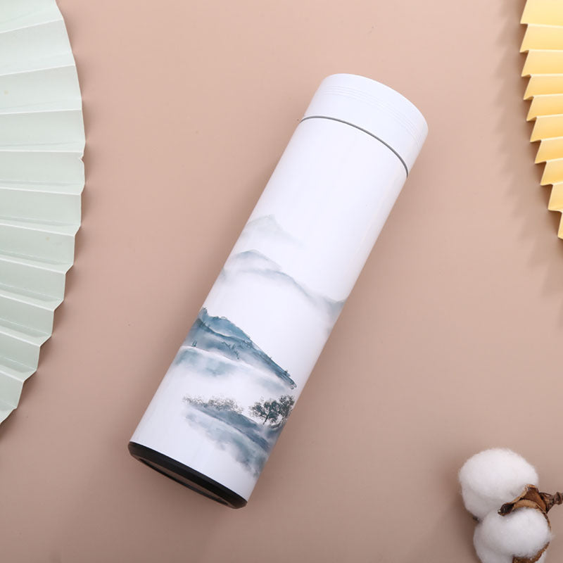 Intelligent Temperature Display Thermos Mug Jiangnan Chinese Style Mug 🇨🇳