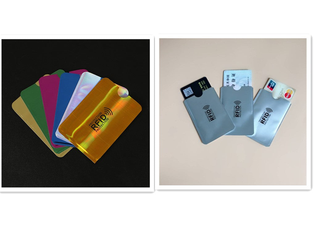 NFC Card Sets Anti-Magnetic Anti-Theft Brush Bank Card Sets Security Shielding Signal 🇨🇳