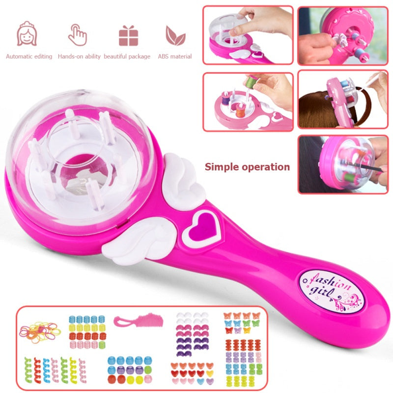 Girls Electric Automatic Hair Braiding styling Tool Kids Toy 🇨🇳