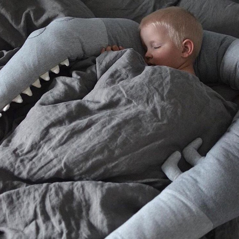 Baby Bedding Cartoon Baby Crib Bumper Pillow 🇨🇳