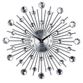 Mute Wall Clock Creative Living Room Decoration Big Clock Simple Round Wall Clock Art Electronic Clock Wall Watch 🇨🇳