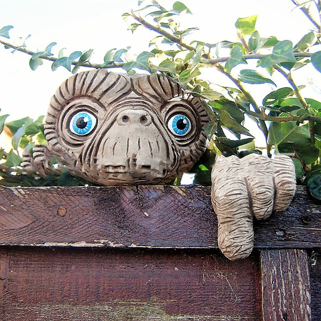 Garden Face Tree Decoration Old Man Tree Hugger Yard Art 🇨🇳