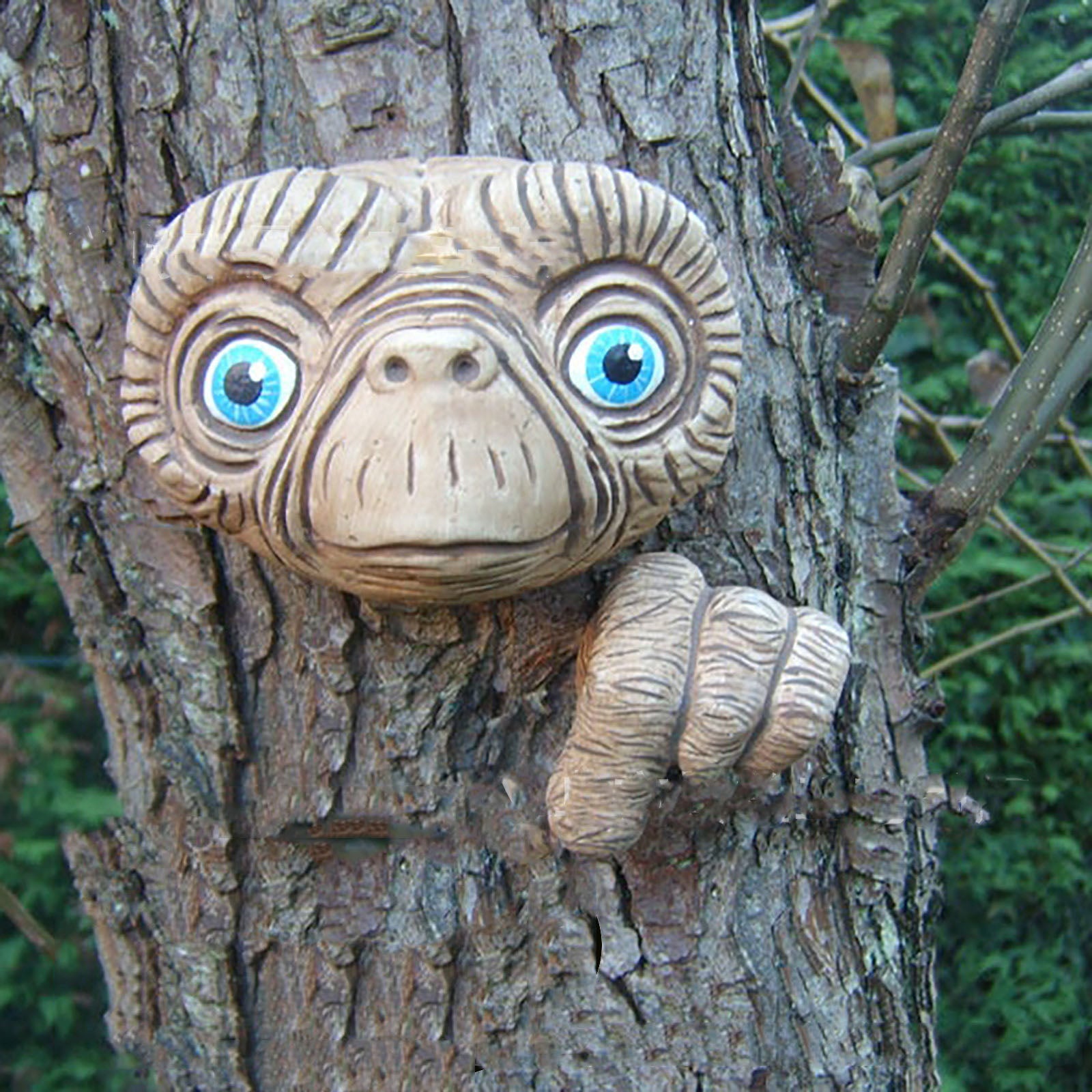 Garden Face Tree Decoration Old Man Tree Hugger Yard Art 🇨🇳