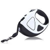 Pet Dog Automatic Retractable Fiber Leash Night Safety LED Shining Automatic Stretching Dog Hand Holding Rope Pet Supplies 🇨🇳