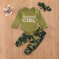 New Products Set Letter Camouflage Printed Children Set 🇨🇳