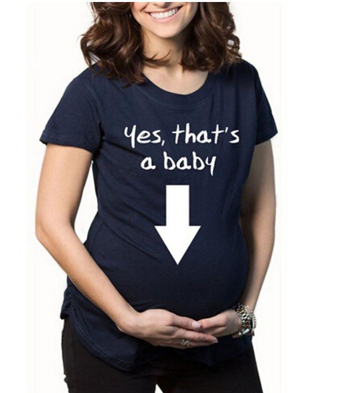 Fun Hand Print Maternity 🇨🇳