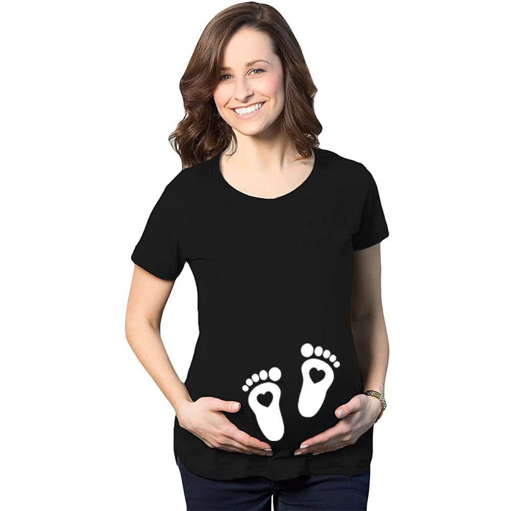 Fun Hand Print Maternity 🇨🇳