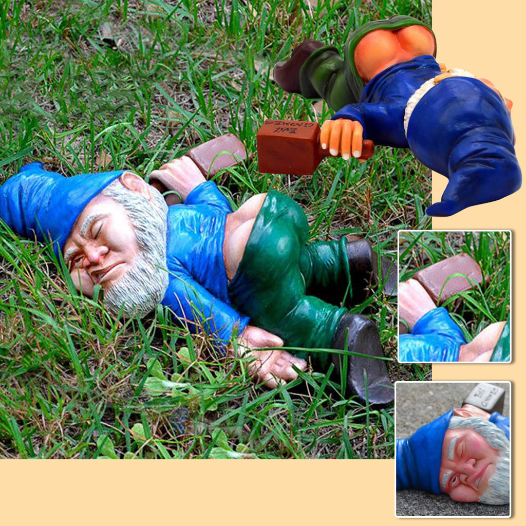 Funny Drunk Garden Creative Drunk Garden  Decoration 🇨🇳