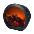 Simulation Fireplace Firewood Lanterns Lamp Desktop Ornaments Dynamic Vision 3D Flame Touch  Home Decoration Light 🇨🇳