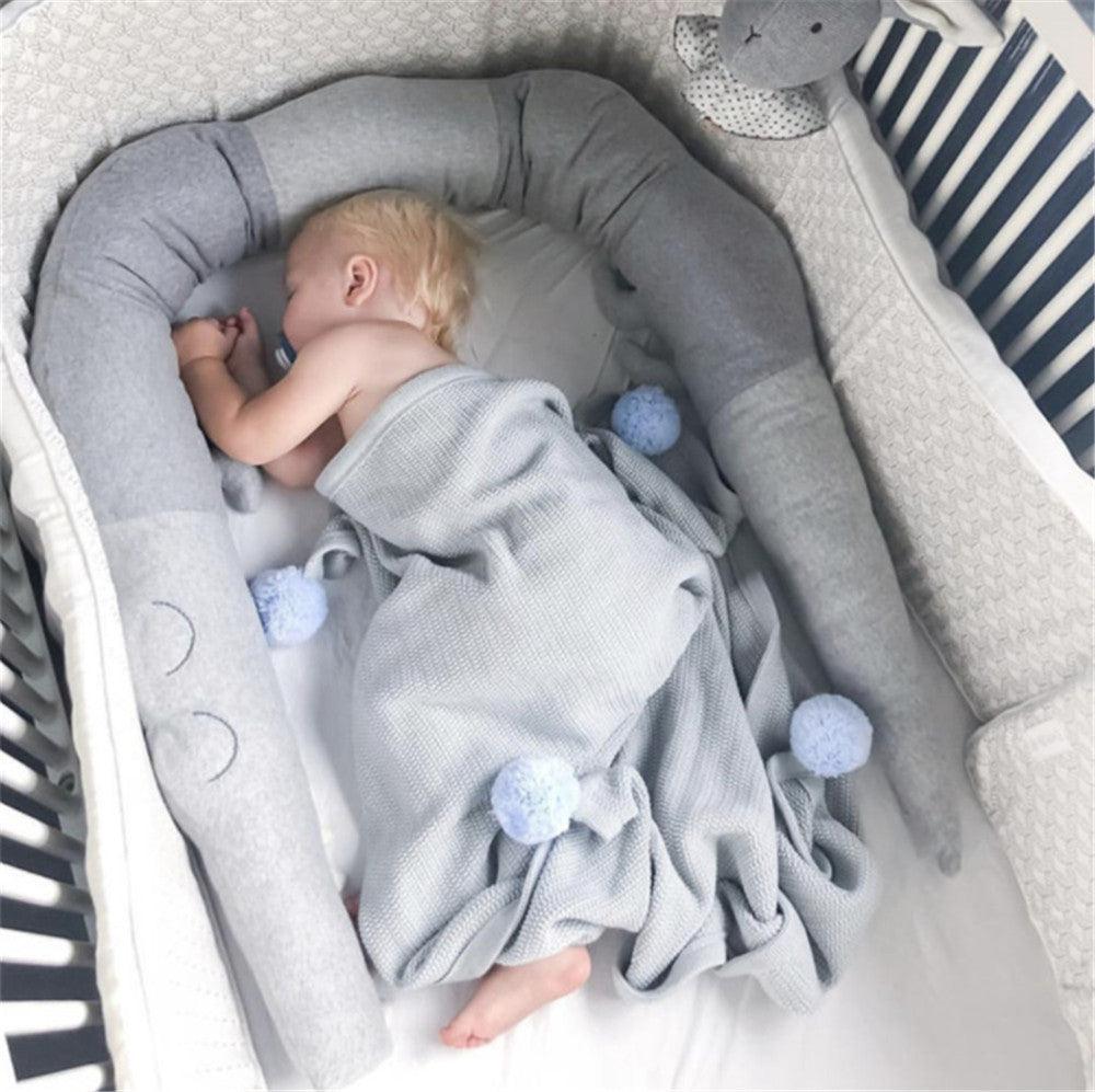 Baby Bedding Cartoon Baby Crib Bumper Pillow 🇨🇳