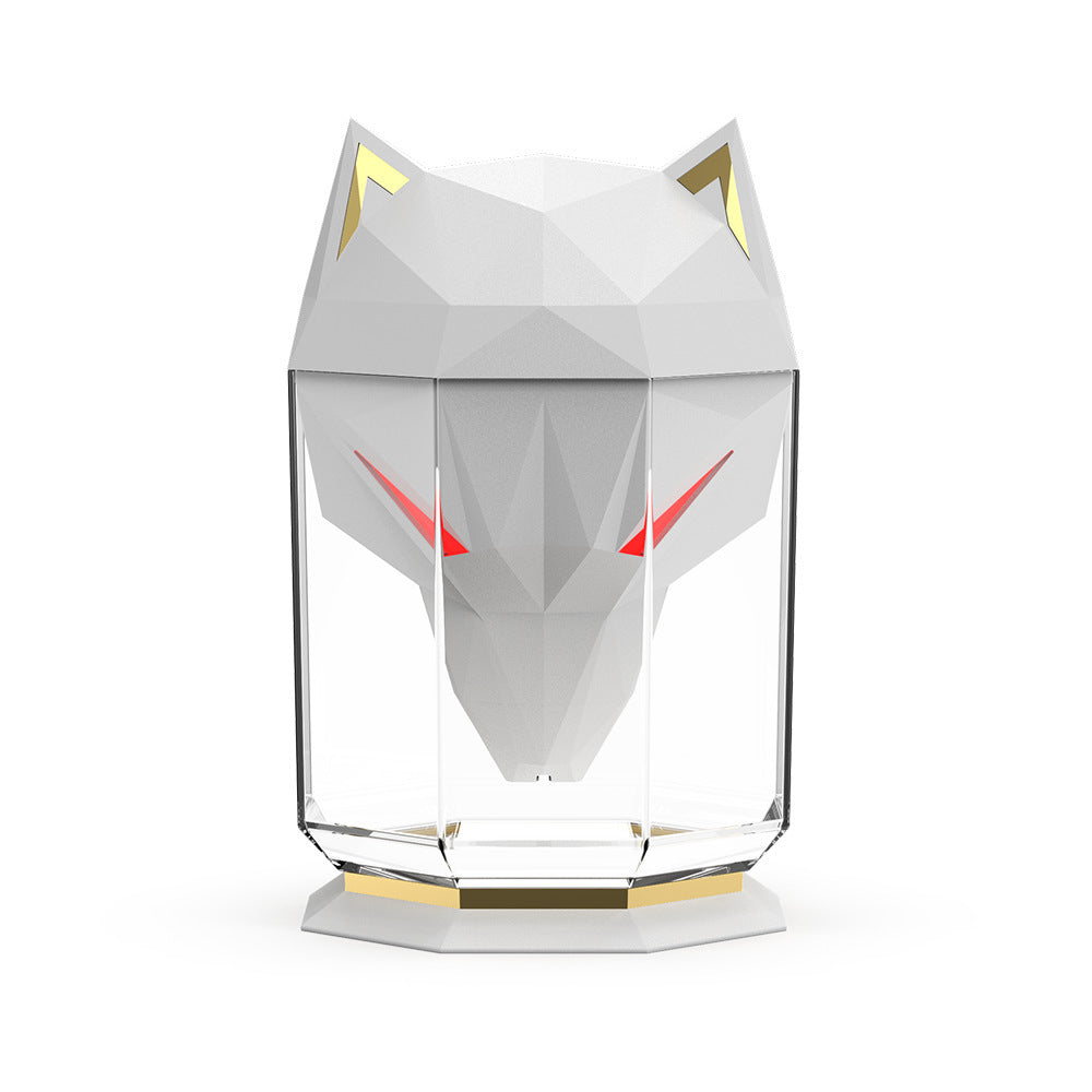 War Wolf Air Humidifier Ultrasonic Air Diffuser Colorful Lights Humidifier Air Nano Spray Home Desktop Supplies 🇨🇳