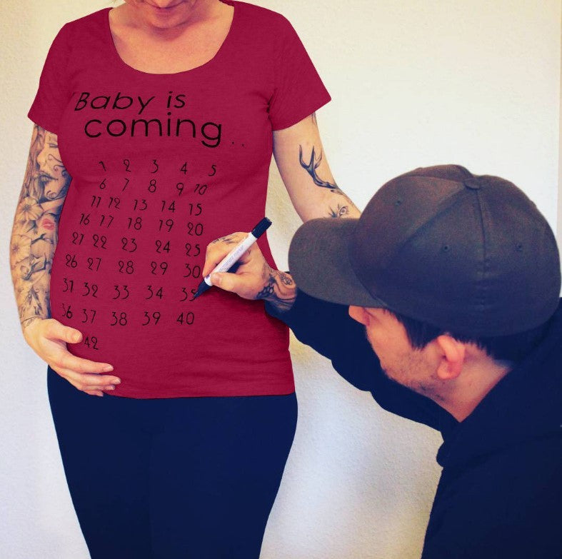 Fun Hand Print Maternity 🇨🇳